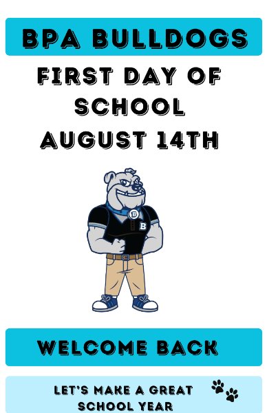 First Day of School